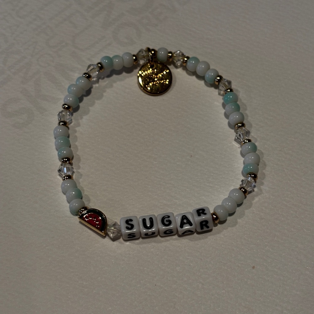 Good used condition little words project bracelet LWP sugar